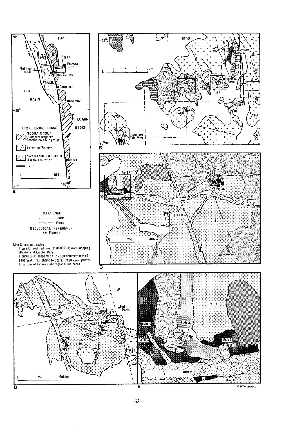 Geological Map by Lipple (1984)